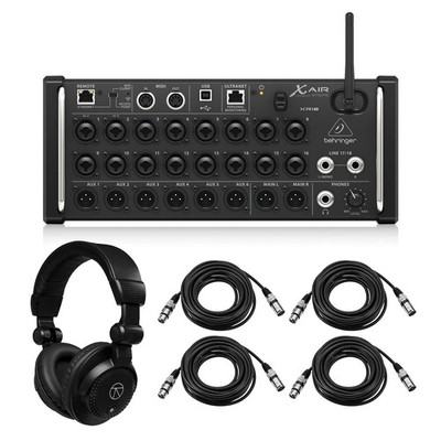 Behringer XAir XR18 18-Channel 12-Bus Wireless Digital Mixer for iPad/Android Ta