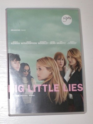 Big Little Lies First 1 One, Second Seasons 2 Two with Reese Witherspoon - dvd