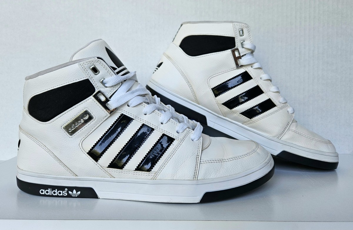 adidas Hard Court Hi Mens Size US 13 G59670 Black White Hi 