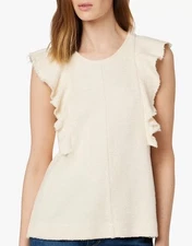 ⭐️ JOE’S JEANS NEW! $148 The Alana Tank Flutter Sleeve in Natural M Rag & Bone