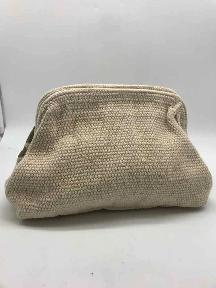 Bolso de Mano Zara Marfil Floral Usado Foto 2 de 4