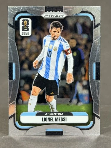 Lionel Messi 2026 Panini Prizm FIFA World Cup Base Set #10 Argentina