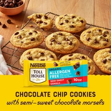 Nestle Toll House Organic Allergen Free Semi-Sweet Regular Chocolate Chips for C