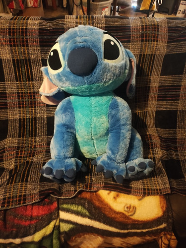 Disney Parks Lilo STITCH Jumbo Plush 24" Floppy Ears Disney Parks Exclusive - Picture 1 of 6