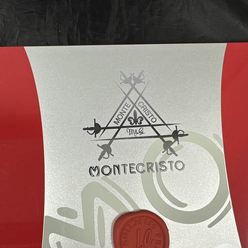 Montecristo Scatola Vuota Sigari Lacca Rossa Selezione Premium '07 Epica Autentica - Foto 3 di 24