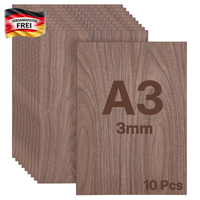 Sperrholzplatte A3 3Mm Holzplatten Zum Basteln Lasercut Modellbau ZubehöR 10 Stü