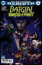 BATGIRL & THE BIRDS OF PREY #10 SHIRAHAM VARIANT JULY 2017 DCU NM COMIC BOOK 1
