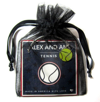 Alex And Ani Team USA Tennis Bangle Charm Bracelet Expandable New with Tag