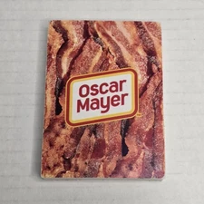 Kraft Oscar Mayer Bacon JUMBO Eraser *Licensed* 3.5" x 2.5"Goft Bacon Lover Open