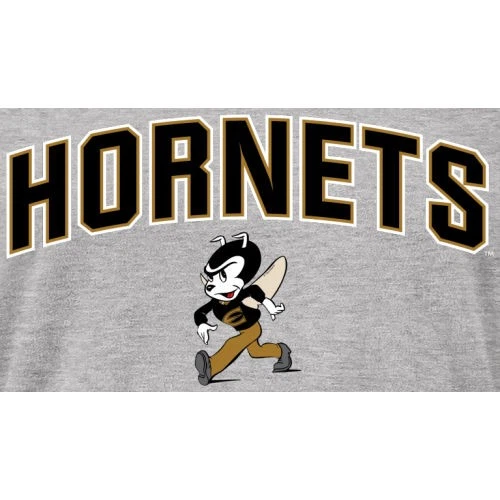 Women's Ash Emporia State Hornets Proud Mascot Long Sleeve T-Shirt - Image 2 of 2