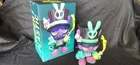 Super Plastic The Bunny Keeper by Persue 8" Bunny Kitty Pre-Owned