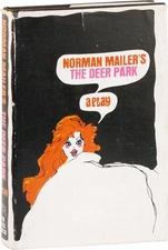 Norman Mailer- The Deer Park: A Play (1967) 1st Thus, Signed Bookplate - NF/VG+