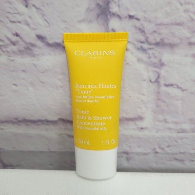NEW No Box Clarins Tonic Bath & Shower Concentrate 30ml Travel Luxury