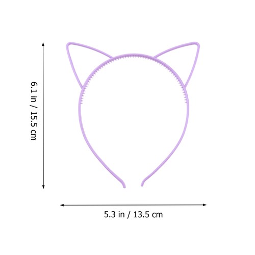 9 Pcs Cat Ears Headband Party Headbands Toddler Children Hair Hoops - Picture 8 of 12