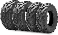 Set 4 Upgrade 24x8-12 24x10-12 ATV UTV MUD Tires 24x8x12 24x10x12 6PR Heavy Duty