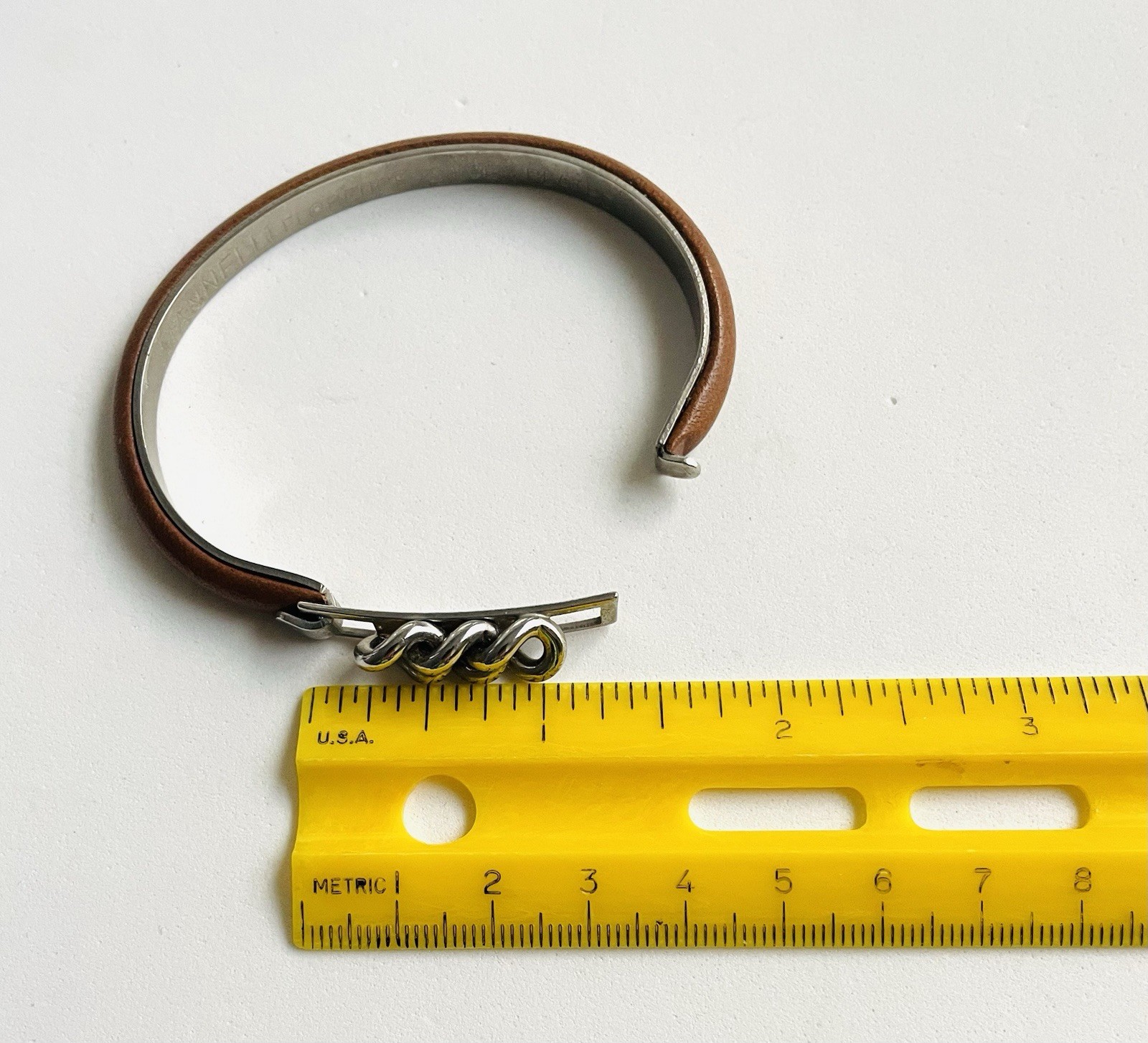 Signed Mannelli Florence Silver Plated Rusty Brow… - image 14