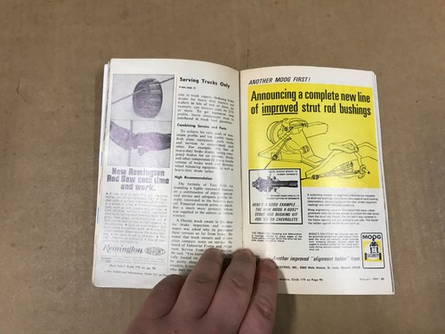 Vintage Motor Service Booklet - February 1969 - Foto 4 di 5