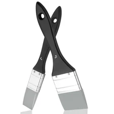 2 Pieces Silicone Paint Brush, Flexible Color Shapers Water Based Painting 