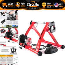 Magnetic Bike Trainer Stand for Indoor Cycling - Adjustable Resistance, Stable 