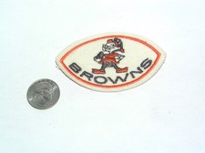 Vintage NFL Cleveland Browns Patch Sew On DR