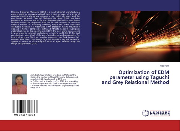 Optimization Of EDM Parameter Using Taguchi And Grey Relational Method Trupti Ra-image
