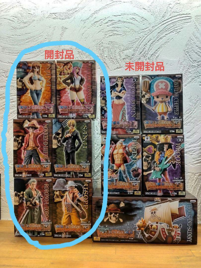 ONEPIECE　THEGRANDLINESERIES　開封品＋未開封品　絵巻 ONEPIECETHEGRANDLINESERIES※開封品＋未開封品＋絵巻
