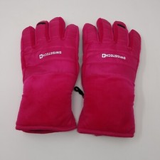 Swiss Tech Girls L-XL Pink Plush Winter Insulated Ski Gloves