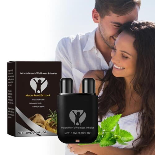 1.8ml Maca Mens Wellness Inhaler Herbal Nasal Inhaler Quick Relief X7S3 K7J8