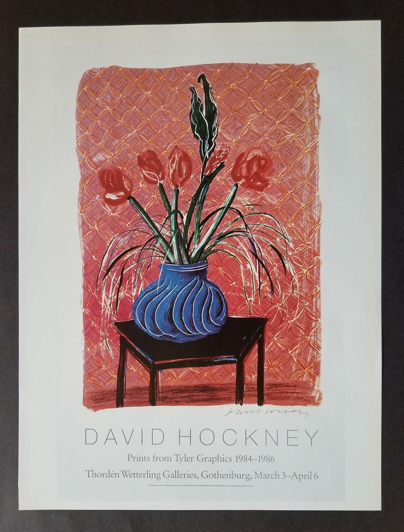版画 David Hockney Amaryllis in Vase poster David Hockney 