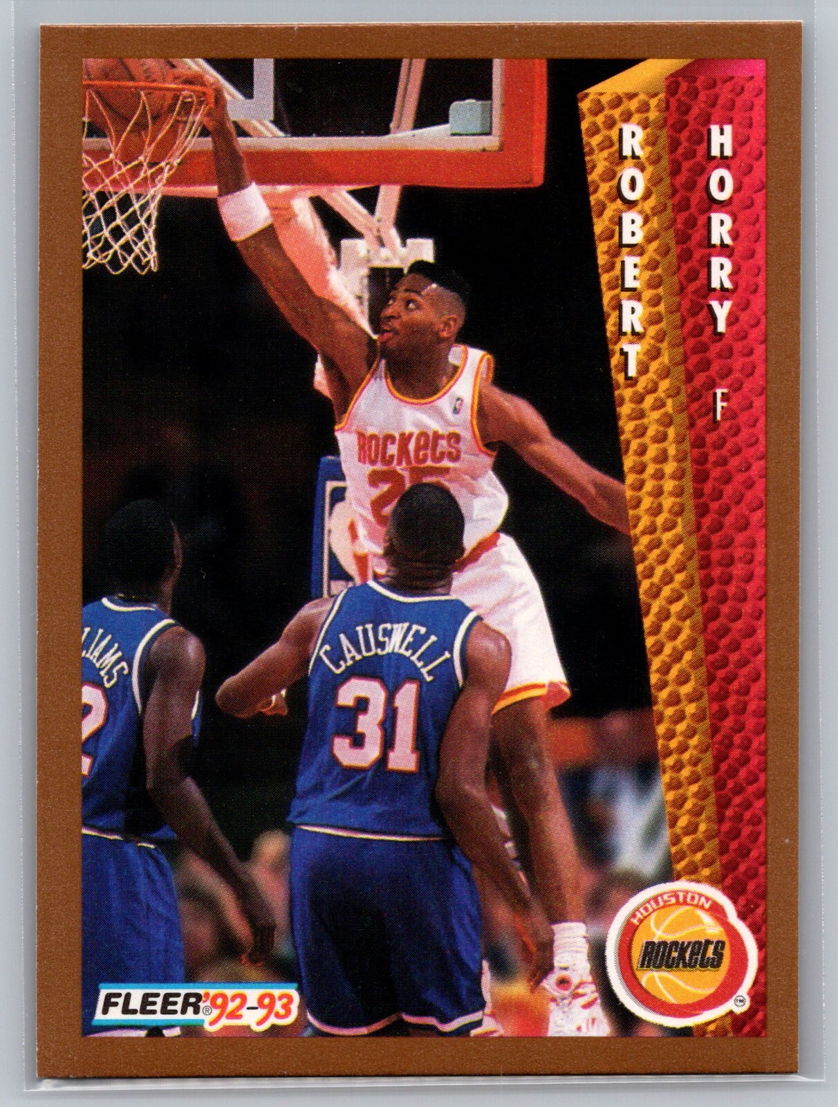 1992-93 Fleer Basketball Robert Horry (RC) #347 NrMT
