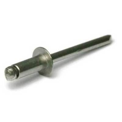 Rivetti POP In Acciaio Inox 6-2 3/16 X 1/8 – Grip 1/8, Made In USA, Confezione Da 50 Pezzi