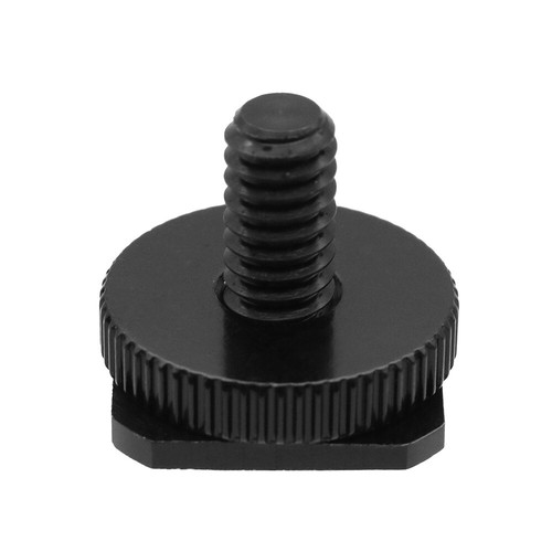 Adaptador de montaje de zapata caliente de tornillo para trípode de 1/4" para anillo de tornillo de estudio de zapata caliente - Imagen 28 de 40