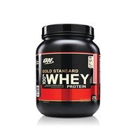 Whey Optimum Nutrition Gold Standard 100% Strawberry Protein Powder 908g Supplem Whey Optimum Nutrition Gold Standard 100% Strawberry Protein Powder 908g Supplem