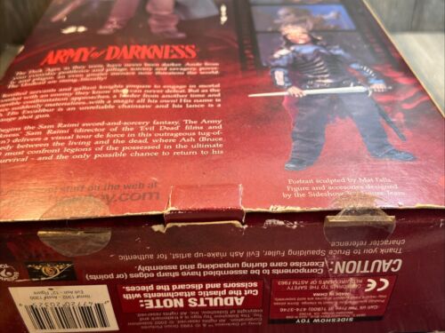 Figurina Army of Darkness Evil Ash 12" 2002 - Sideshow Toys In Box Vedi Dettagli - Foto 9 di 24