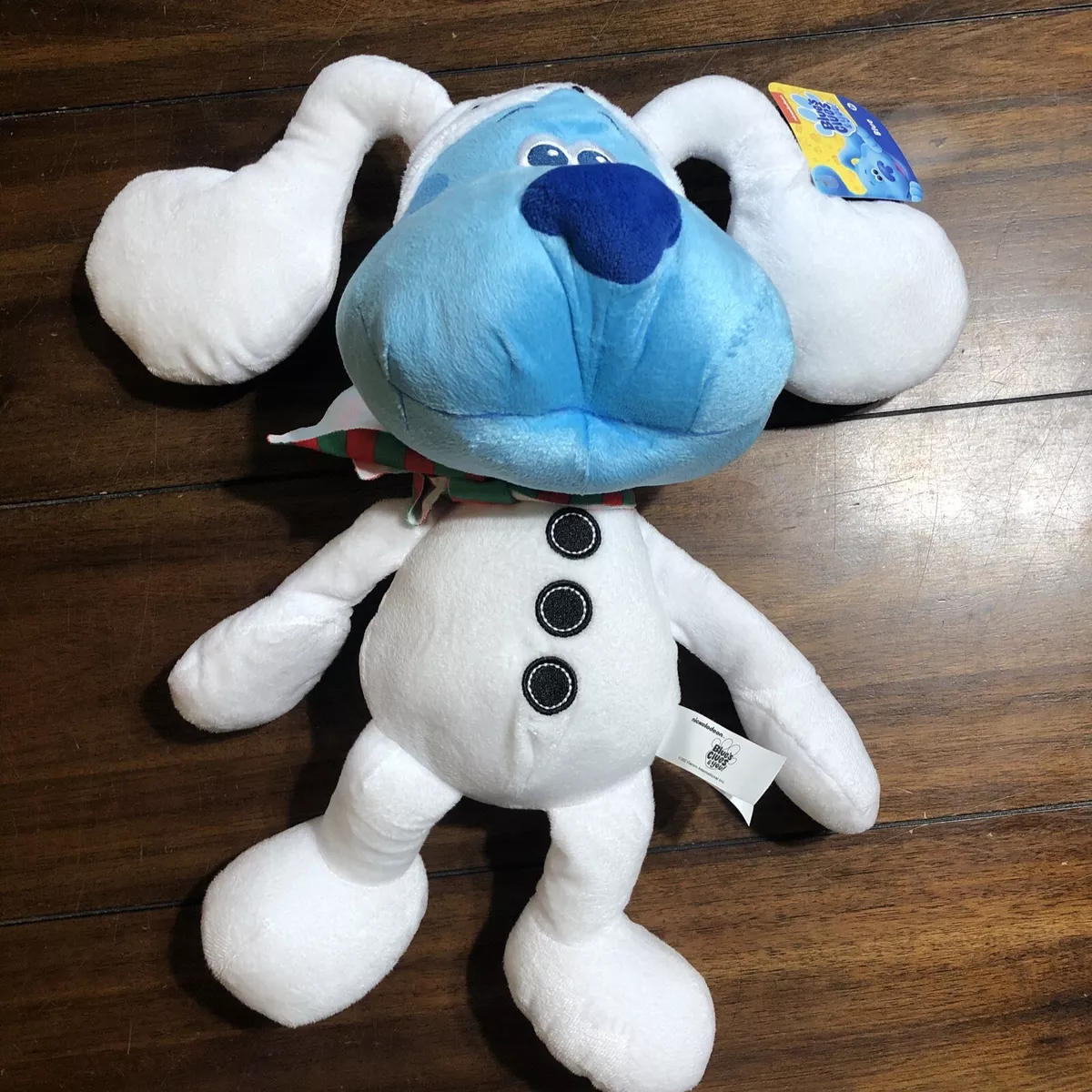 Blue s Clues Snowman Plush Stuffed Dog Olaf Winter Christmas New