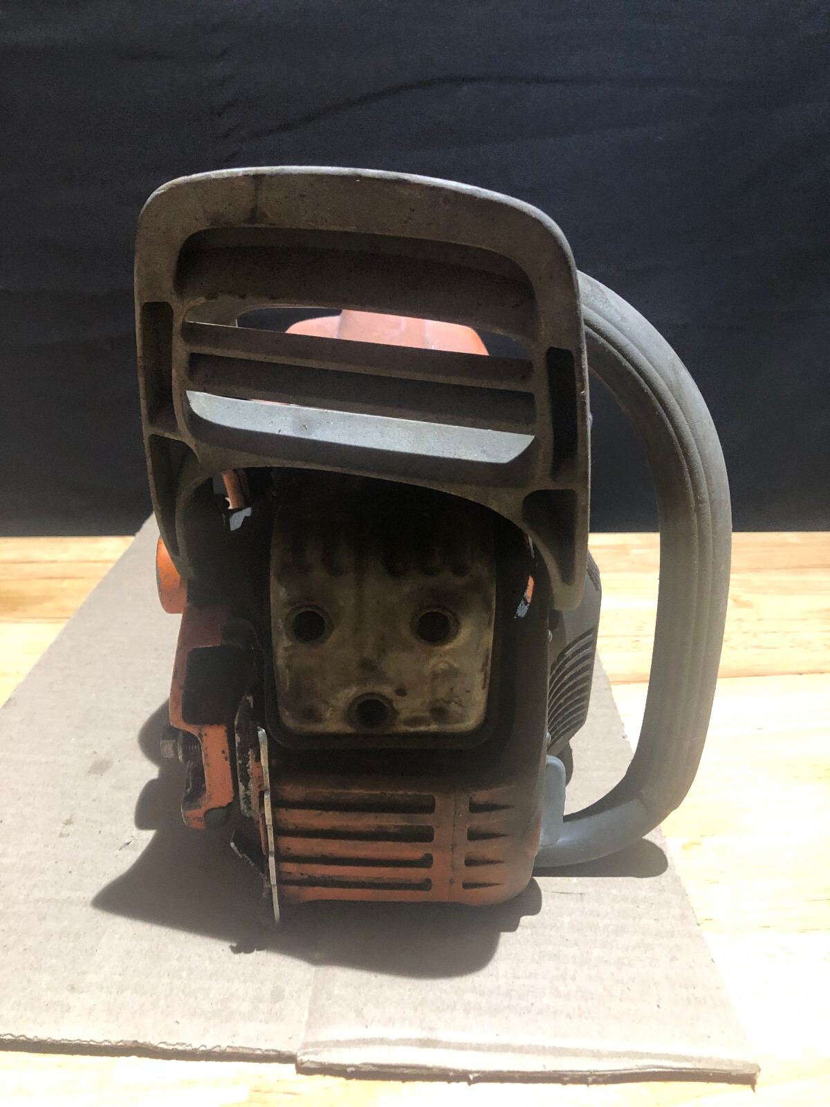 Husqvarna 455 Rancher Chainsaw for parts *locked up* eBay