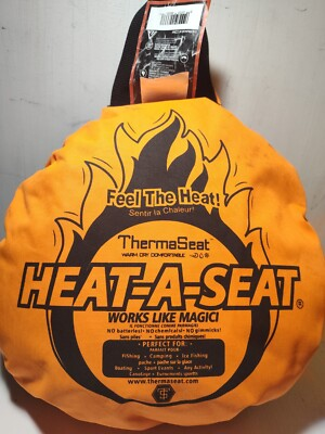 #ad ThermaSeat Heat a Seat Insulated Hunting Fishing Seat Cushion Pillow $9.99