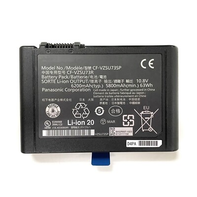 Batteria per panasonic CF-VZSU73SP Batteria del tablet PC Batteria per panasonic CF-VZSU73SP Batteria del tablet PC