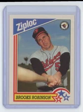 1992 DowBrands Ziploc Brooks Robinson Baseball Card #5