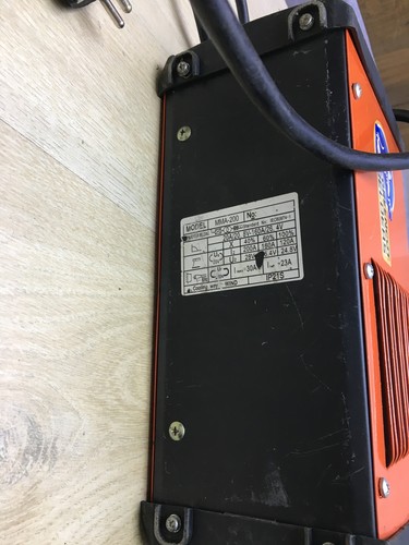 GREENCUT MMA-200 Schweißgerät DC Inverter Turbo belüftet, I30077 - Bild 6 von 7
