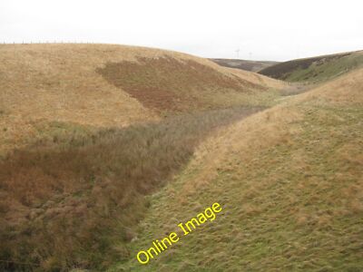 Foto 12x8 Windy Slack Tathieknowe Burn Blick auf Tathieknowe, quer um 2014