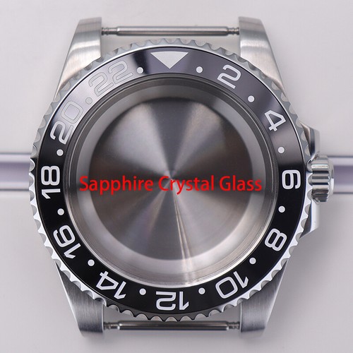 Luxury 40mm nh35 SUB Watch Case Ceramic Bezel Sapphire Glass For SUB 28.5mm Dial - Picture 28 of 32