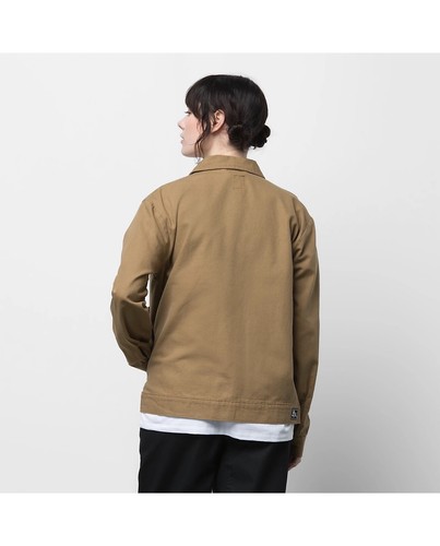VANS UNISEX Lizzie Armanto Ligero Lona Tareas Abrigo Chaqueta XS Suciedad $75 Nuevo sin Etiquetas - Imagen 5 de 16