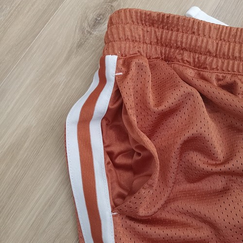 Texas Longhorns Basketball Shorts Orange Colosseum Sz XL Classic Mesh - Picture 14 of 16