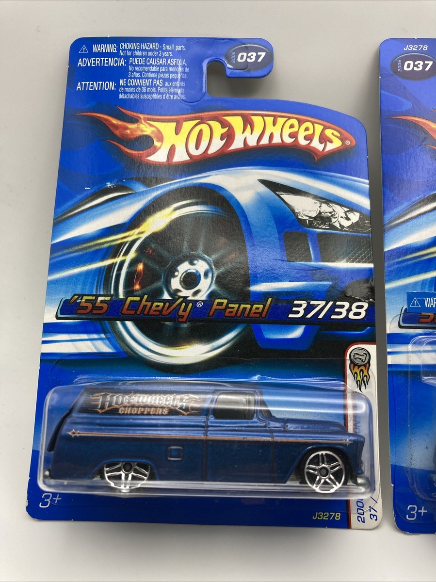 '55 CHEVY PANEL Hot Wheels ミニカー Hot Wheels Color Shifters '55 Chevy Panel Diecast Car