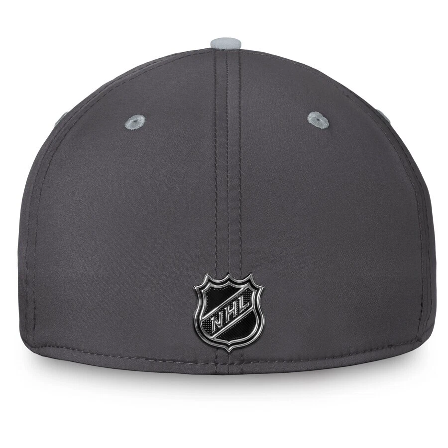 Toronto Maple Leafs Fanatics Branded Authentic Pro Home Ice Flex Hat Charcoal - Image 4 of 4