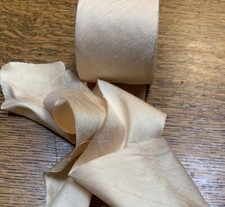 2 yards  Exquisite  Vintage  2  Soft Yellow B...