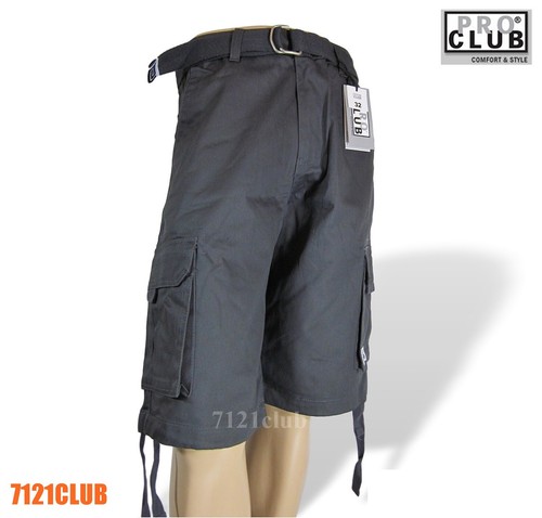 PRO CLUB CARGO SHORTS PROCLUB MEN'S 