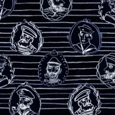 Dear Stella High Seas - Digital by August Wren ST DAW 1361 Vulcan Sailor Stripe 