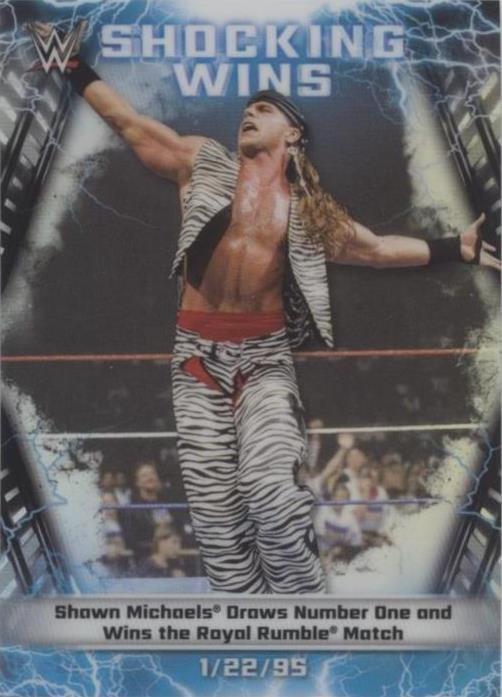 2020 Topps Chrome WWE - Shawn Michaels #SW-4 - 1 of 1